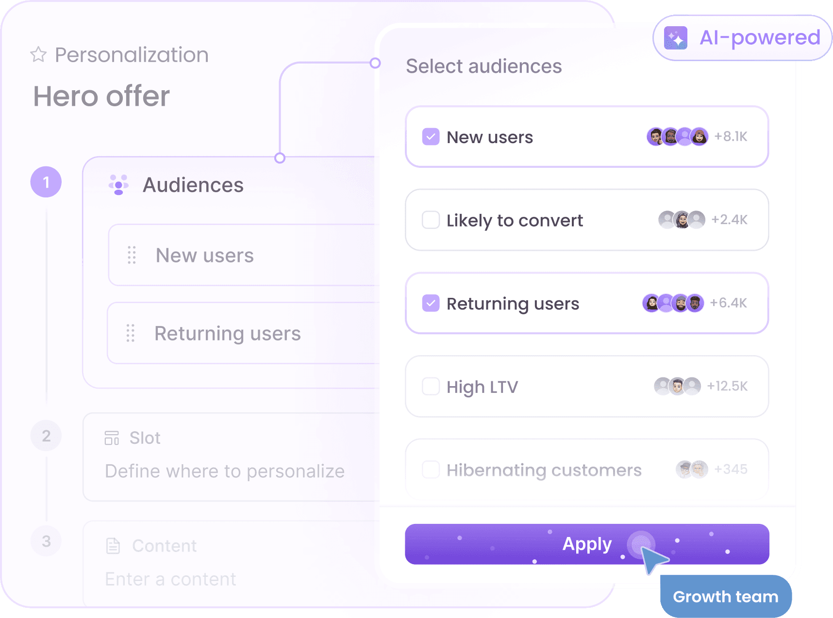 Select your audience illustration