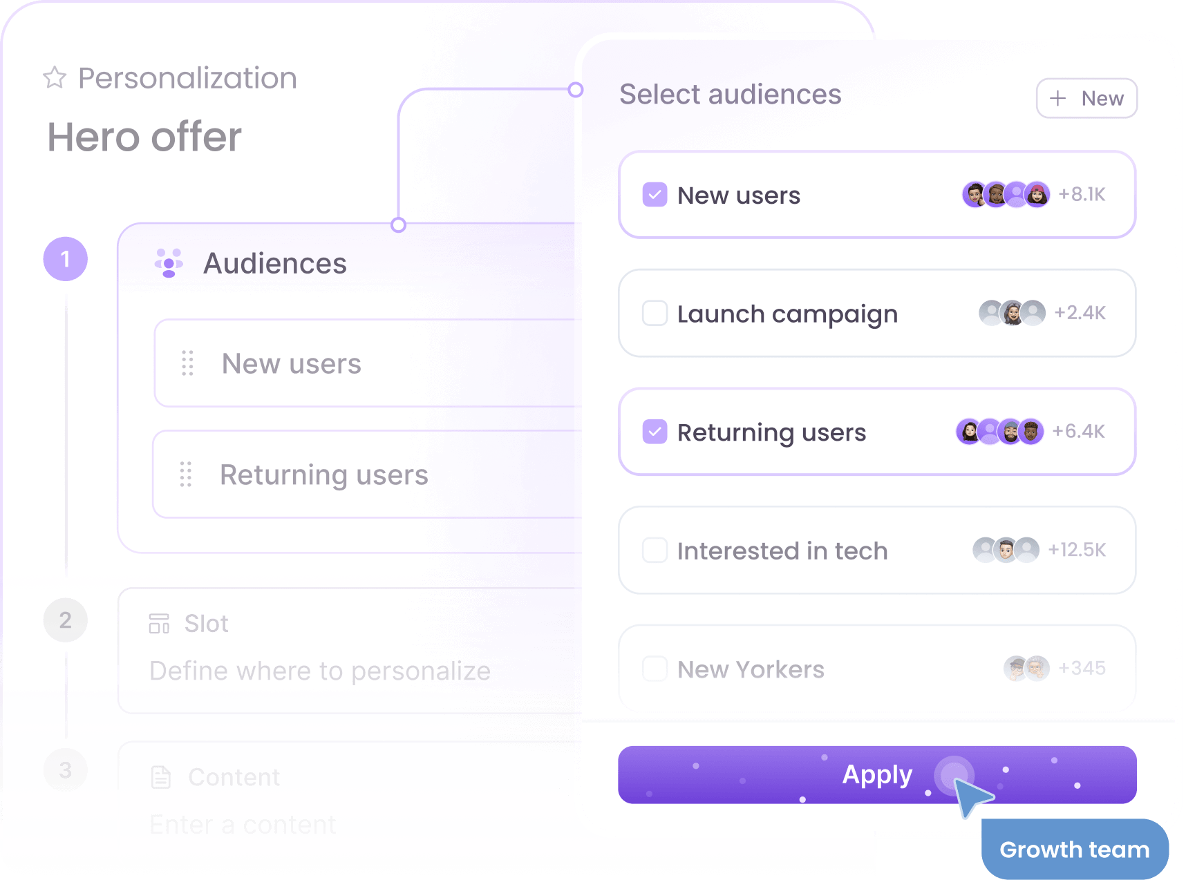 Select your audience illustration