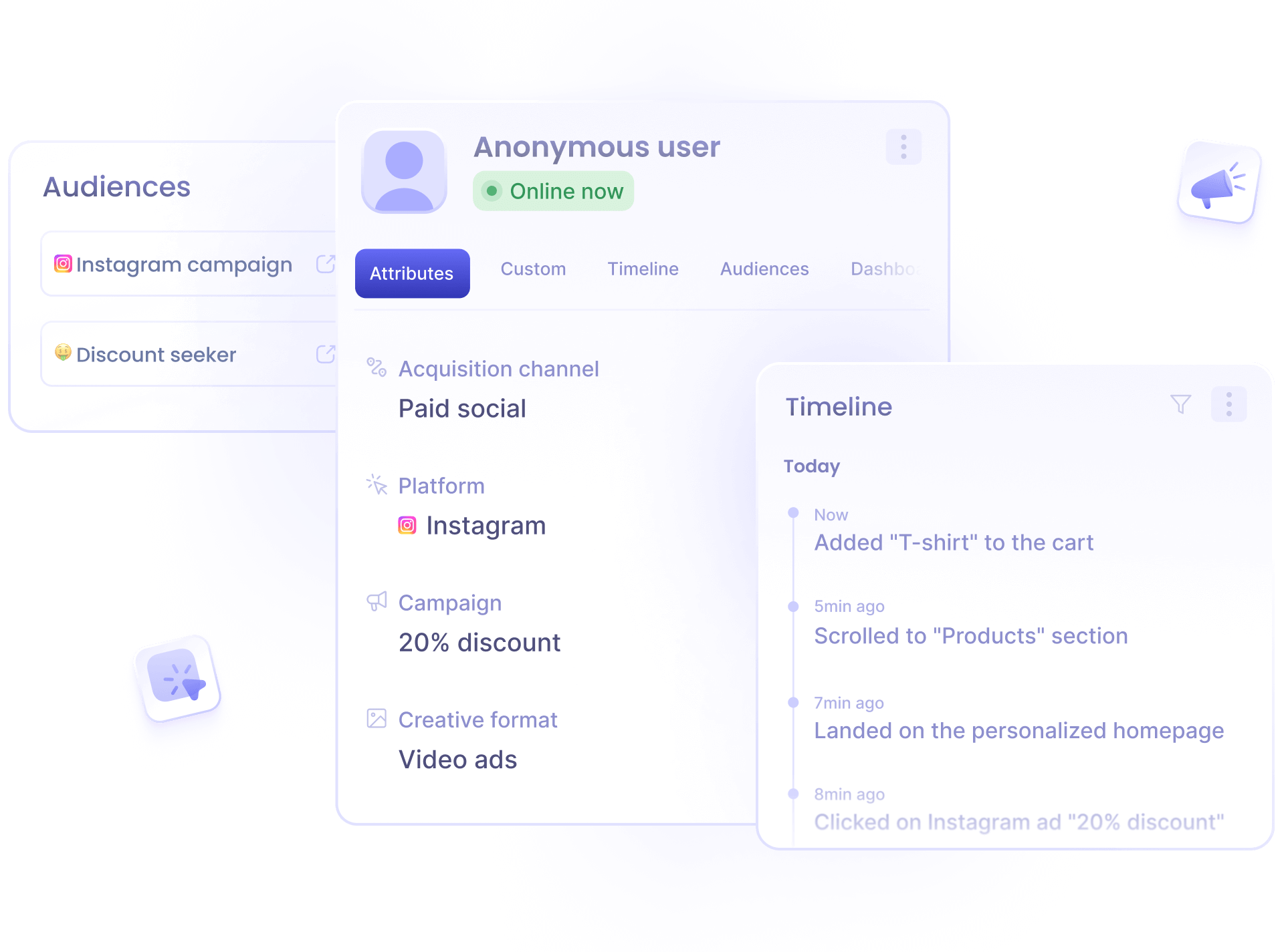 Real time data illustration